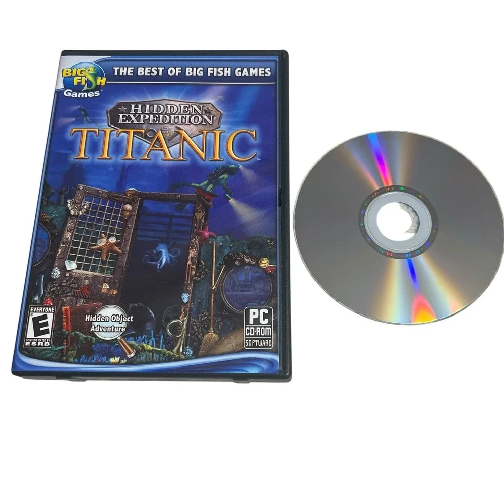 Y2k Lot 3 Big‎ Fish Hidden Expeditions Hidden Object Adventure PC Games CD-ROM